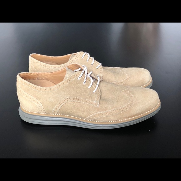Cole Haan Other - NWOT Cole Haan Suede Wingtip Oxford Zerogrand